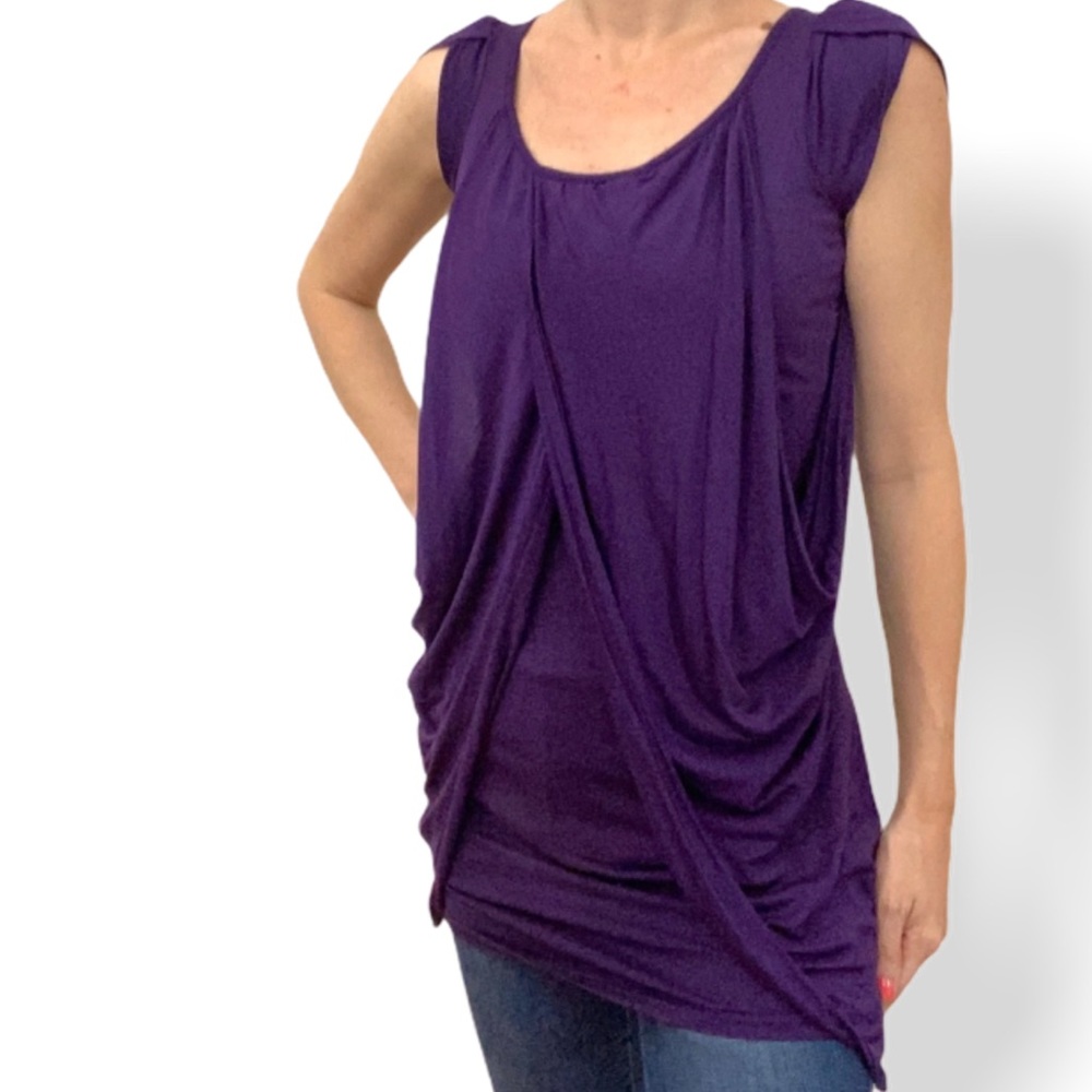 TED BAKER Short sleeve Tunic Top size 2 - Picture 5 of 7